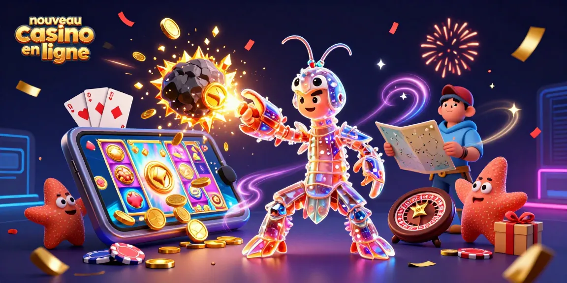 Le nouveau casino en ligne offre une expérience immersive avec des avatars éclatants et éléments de jeu.