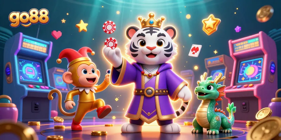 Experience thrilling gaming action at go88 with vibrant characters and dynamic scenes.