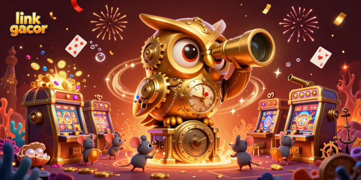 Experience the excitement of link gacor while winning big amid golden treasures and festive casino vibes!