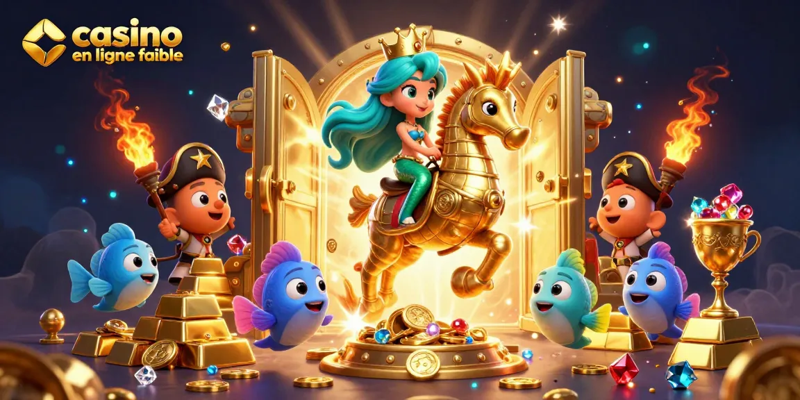 Découvrez les jeux passionnants d'un casino en ligne fiable avec des personnages animés et des trésors scintillants.