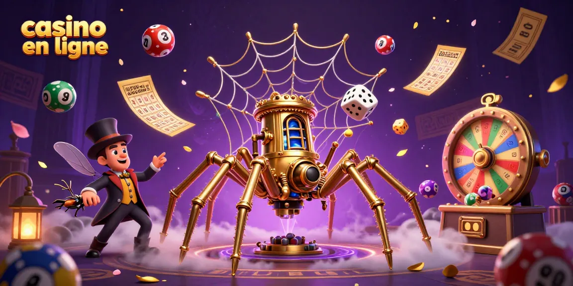 Profitez d'un casino en ligne avec une ambiance festive et des personnages captivants.