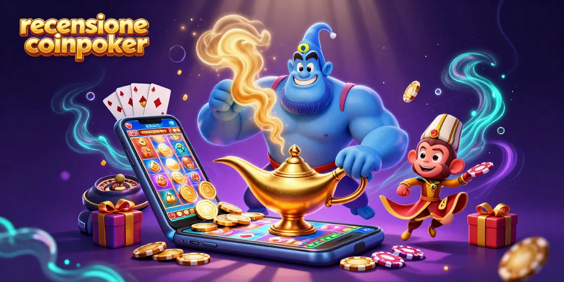 Recensione CoinPoker: vieni a giocare con il genio e monete d'oro nei tornei di poker!