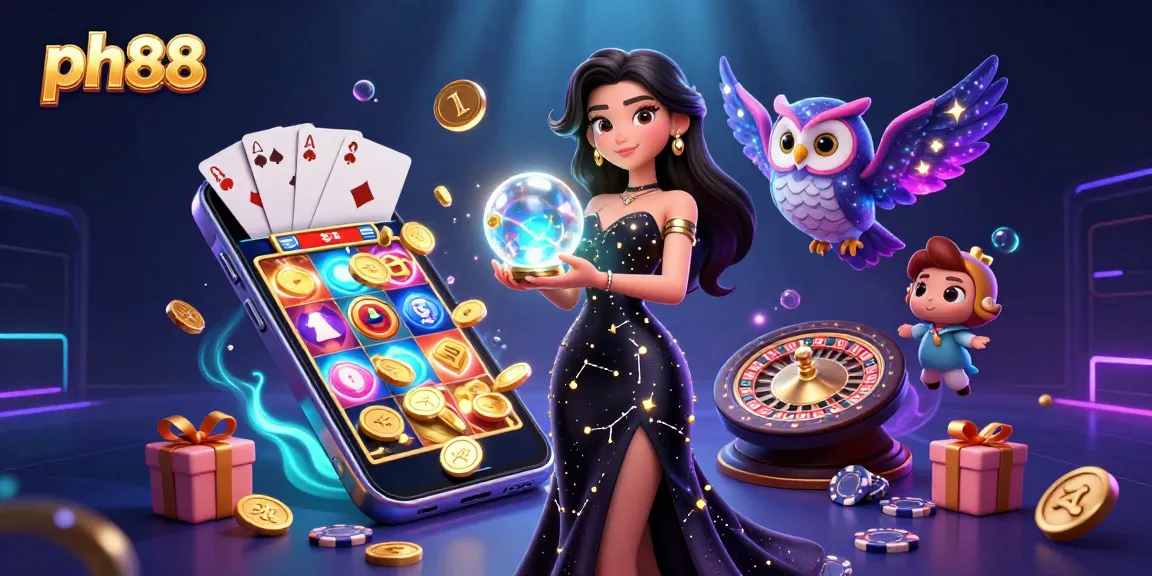 Experience thrilling games at ph88, join the vibrant online casino world with spinning slots and live action.
