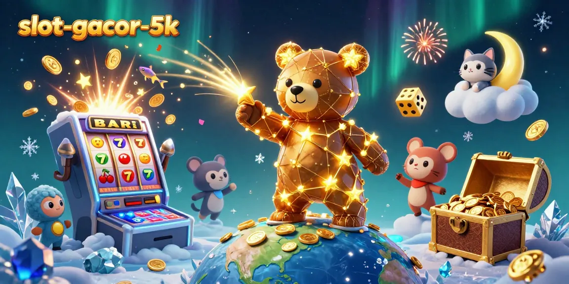 Experience thrilling jackpots with slot-gacor-5k in an enchanting casino world