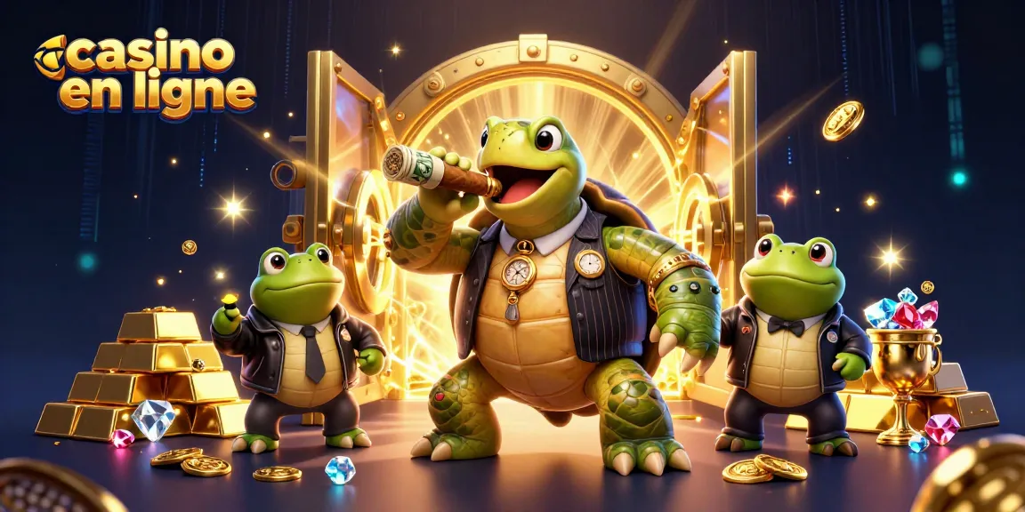 Profitez d'une expérience immersive avec casino en ligne, où des personnages de style 3D illuminent les jeux d'argent.