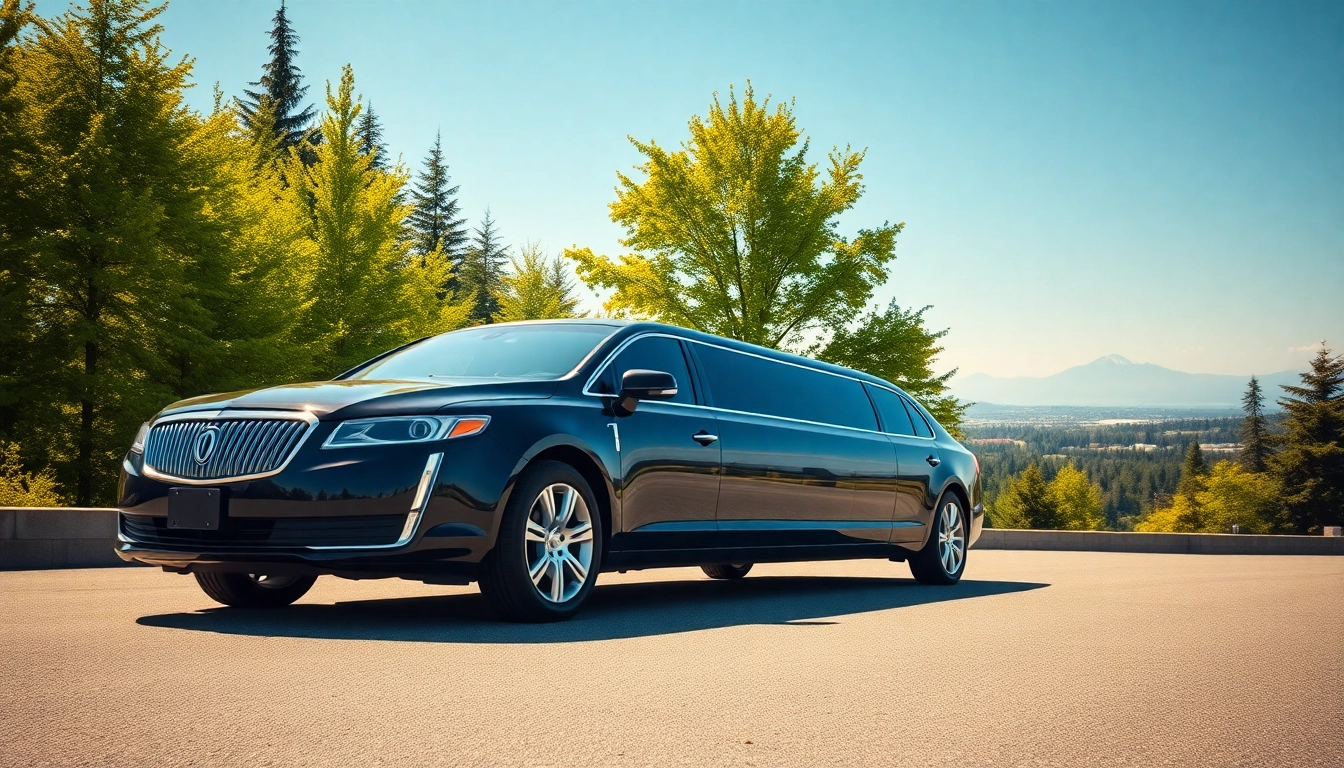 Enjoying a luxurious limo vancouver to seattle ride with beautiful scenery.