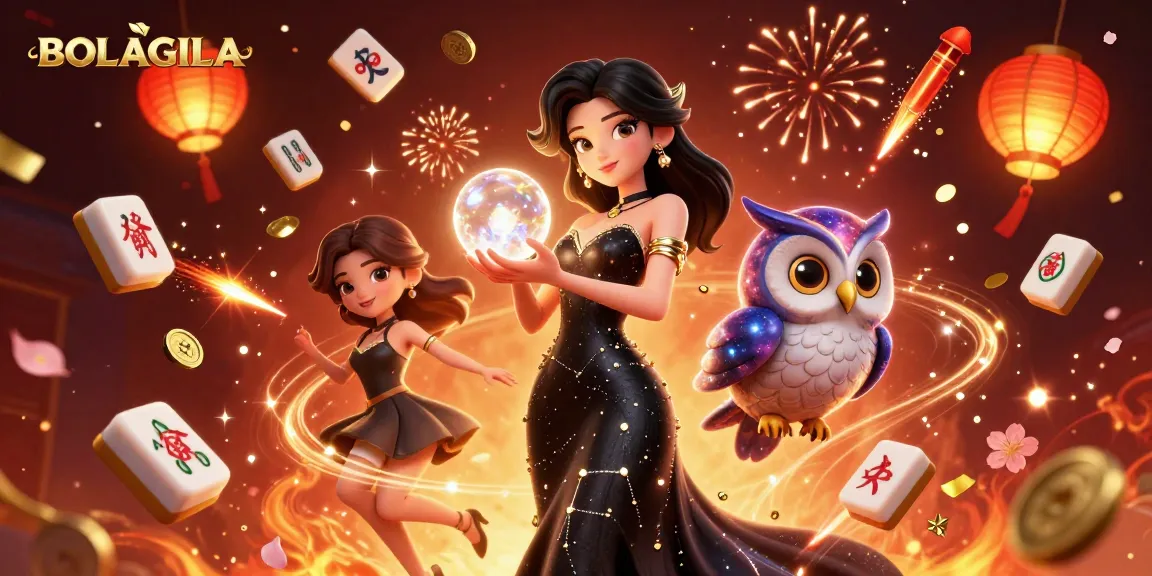 BOLAGILA showcases an enchanting casino scene with mystical characters and dynamic gambling elements.