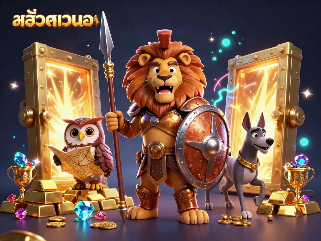 Engage with สล็อตเว็บตรง by exploring vibrant gold treasures and jackpots in a dynamic casino scene.