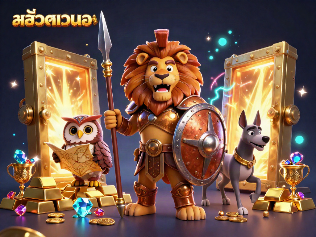 Engage with สล็อตเว็บตรง by exploring vibrant gold treasures and jackpots in a dynamic casino scene.