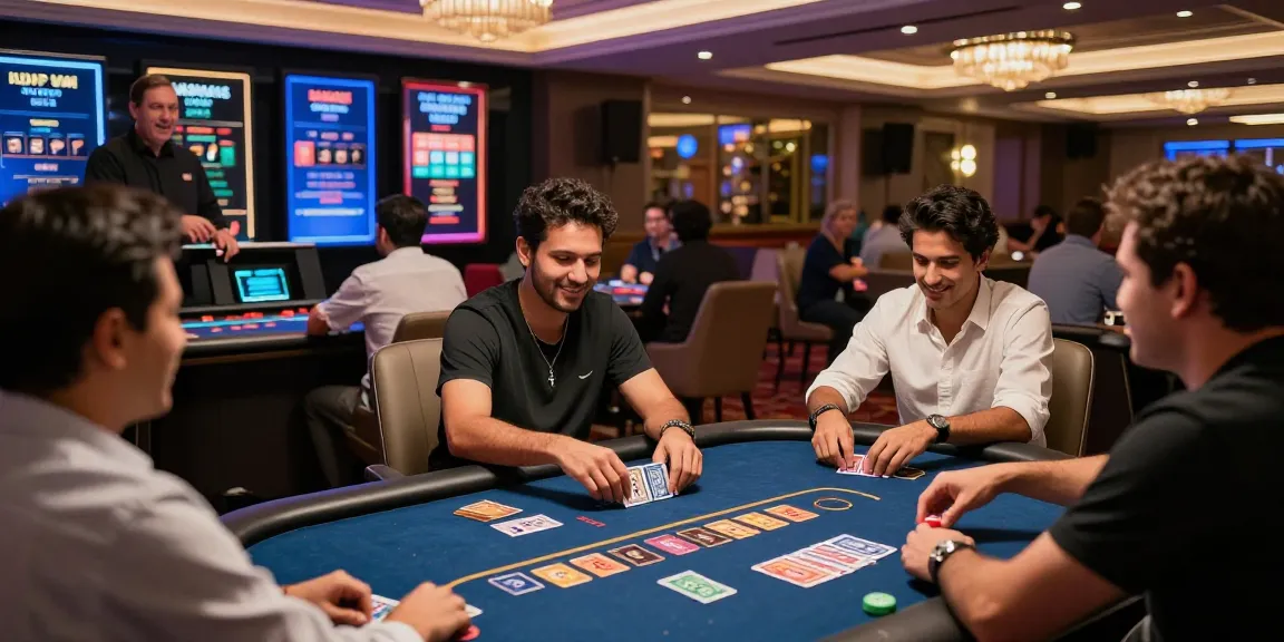 Exciting Andar Bahar King live casino scene with players and real dealers.