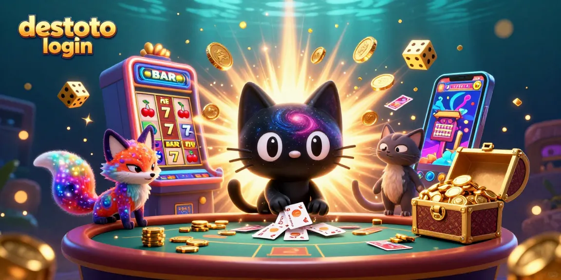 Experience the excitement of destoto login with thrilling games and vibrant casino visuals.