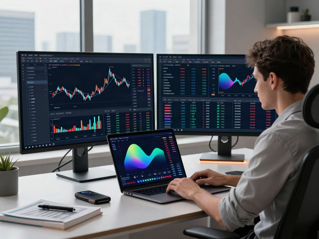Analyzing NSE option chain API data in a modern crypto trading workspace with real-time stock analysis and DeFi metrics.