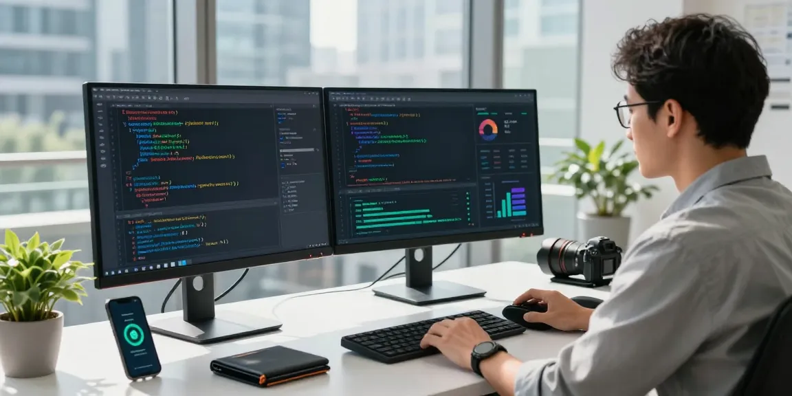 Expert recovering stolen cryptocurrency using advanced tech tools in modern office.