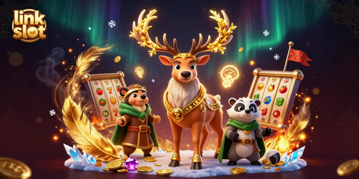 Menangkan jackpot besar di link slot dengan ilustrasi kasino 3D yang megah dan berwarna-warni.