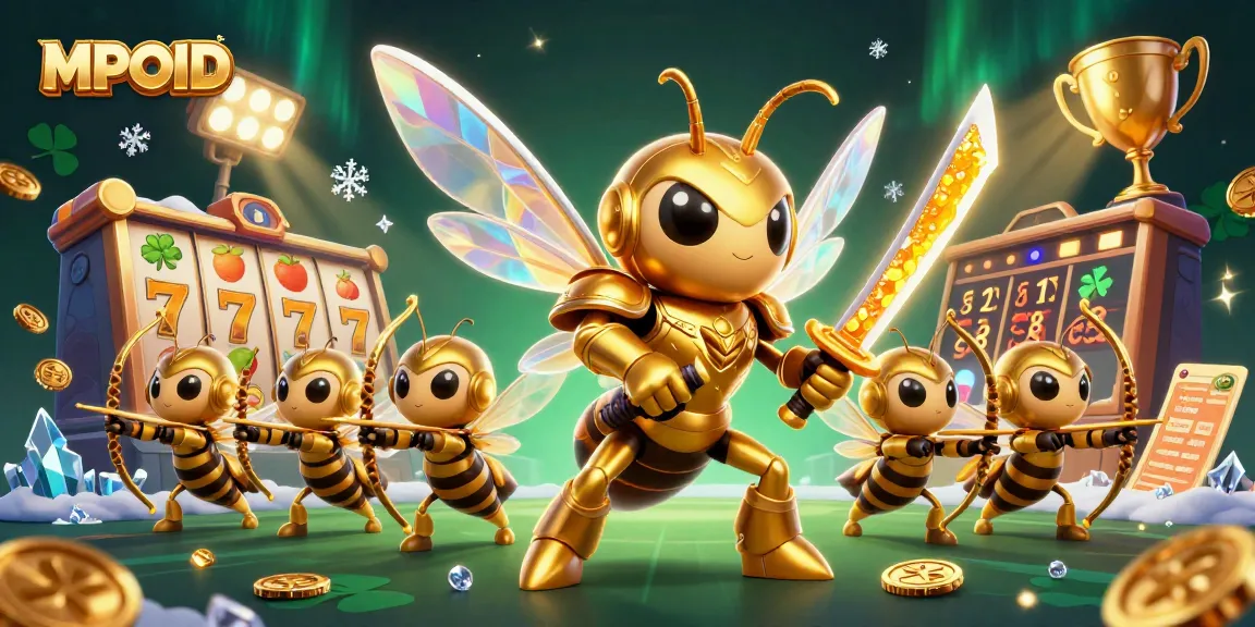 MPOID engages players in an exciting online gaming adventure with vibrant 3D casino elements.