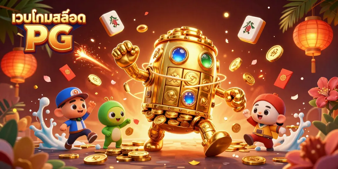 เล่นเกมที่เว็บเกมสล็อต PG ด้วยเกมสล็อตที่แตกง่ายและเครดิตฟรี
