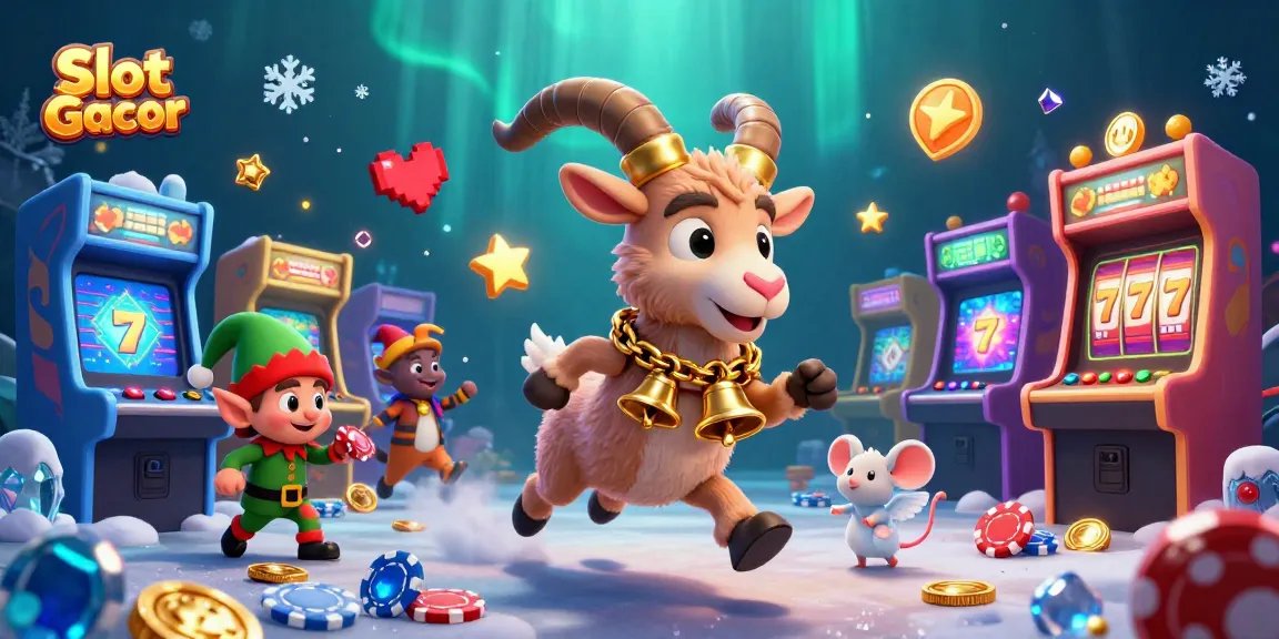 Slot Gacor: Nikmati permainan slot menarik dengan karakter kartun 3D di kasino.