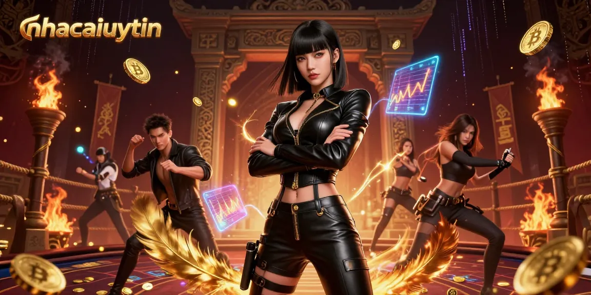 Experience dynamic gaming action at nhacaiuytin with vibrant casino elements and immersive graphics
