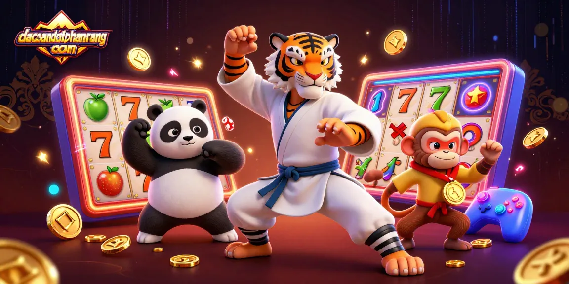 Spin to win big at dacsandatphanrang com with colorful slot elements and playful characters.