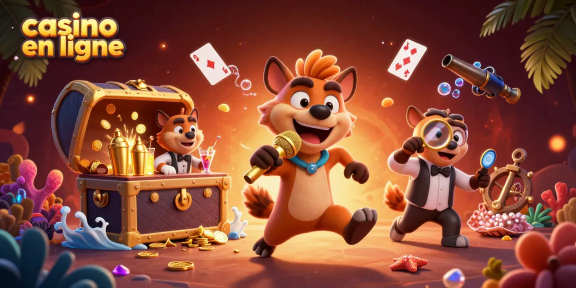 Visitez un casino en ligne avec des hyènes comiques pour une expérience unique de jeu.